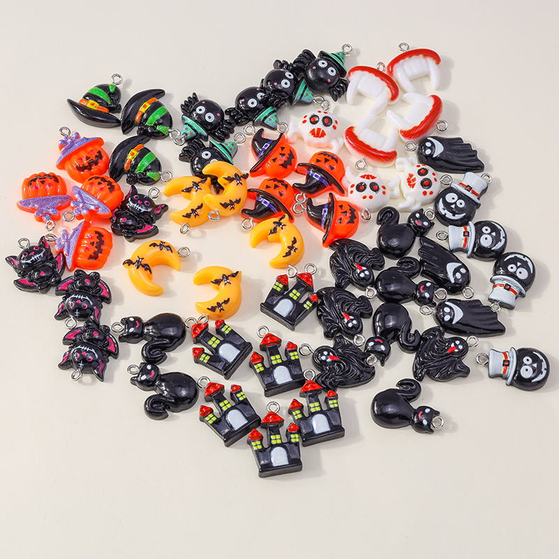 Leslie 10Pcs New Resin Hallowe - Jewelry Making Newcastle avis et prix