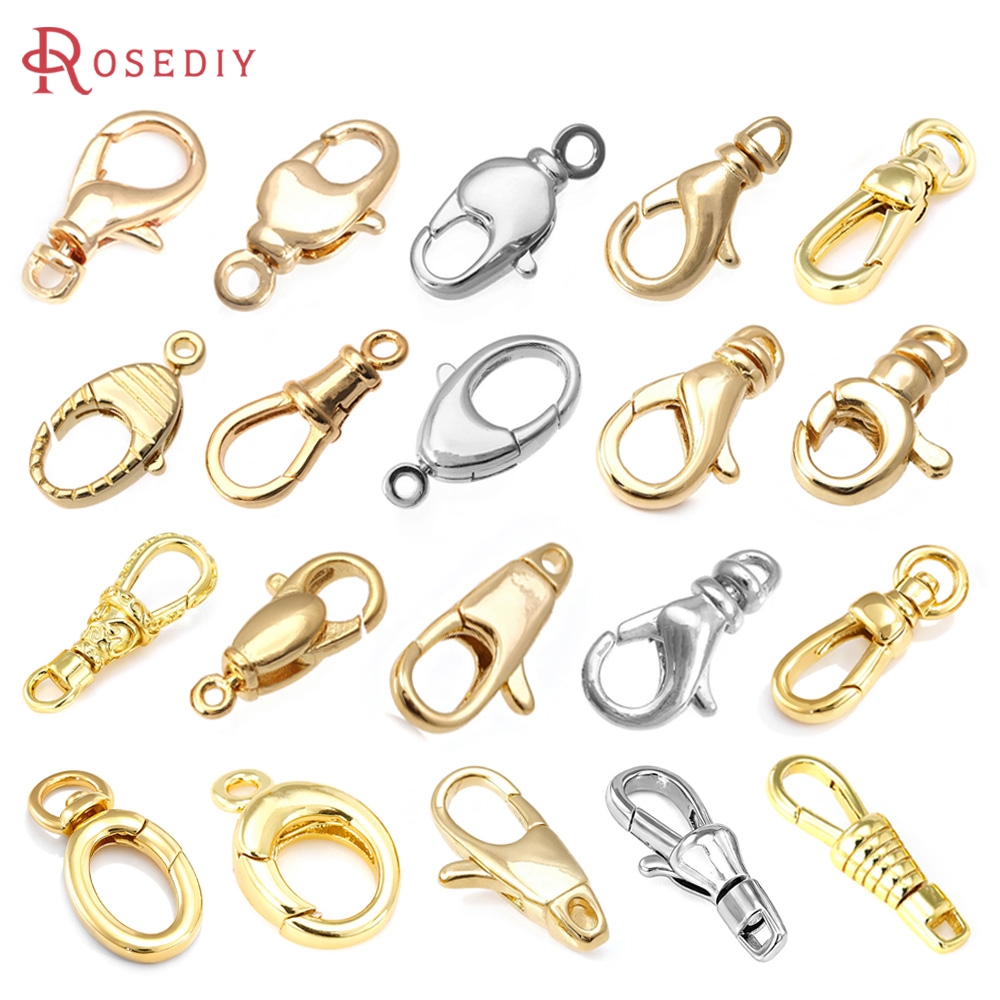 18K Gold Color Brass Rotatable - Jewelry Making Metal avis et prix