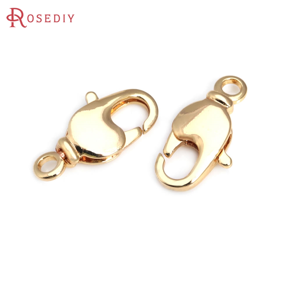 18K Gold Color Brass Rotatable - Jewelry Making Metal avis et prix
