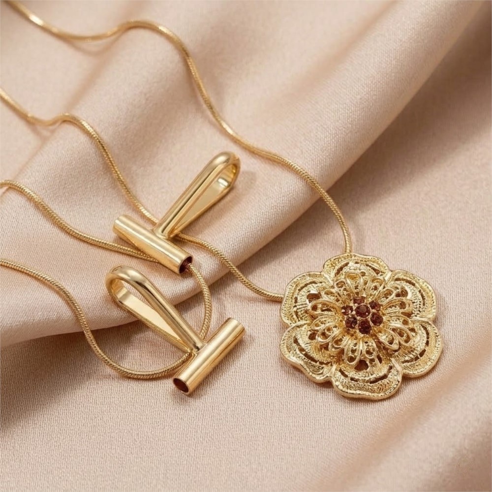 2pcs 14K Brass Vertical Pin to - Jewelry Making Necklaces avis et prix