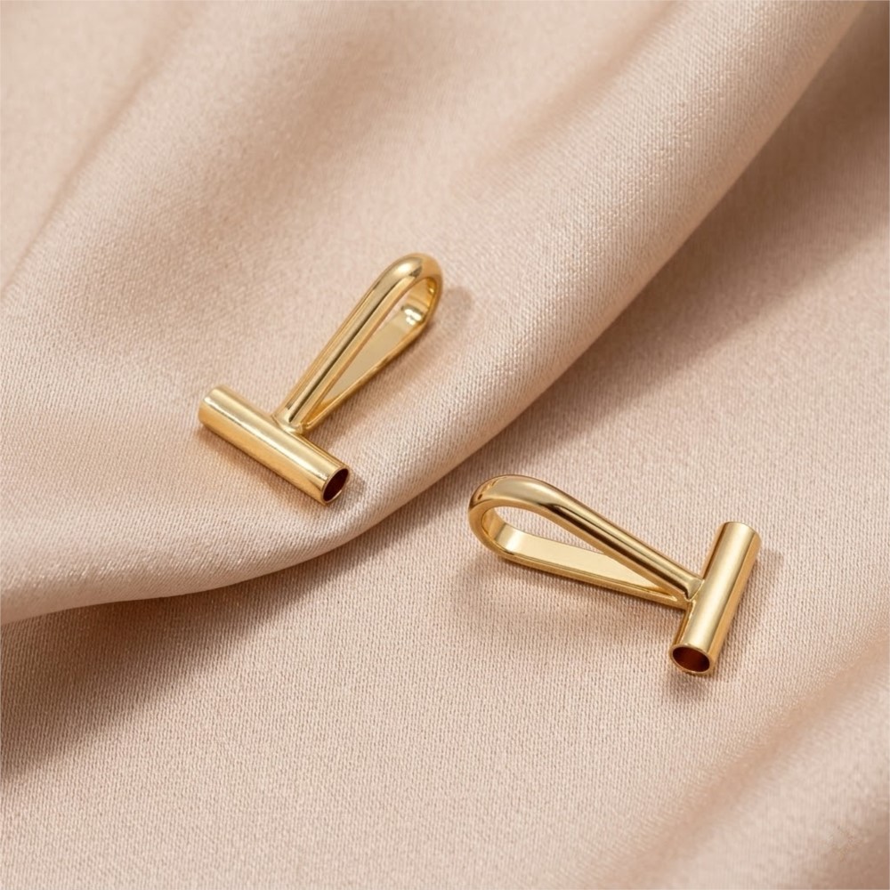 2pcs 14K Brass Vertical Pin to - Jewelry Making Necklaces avis et prix