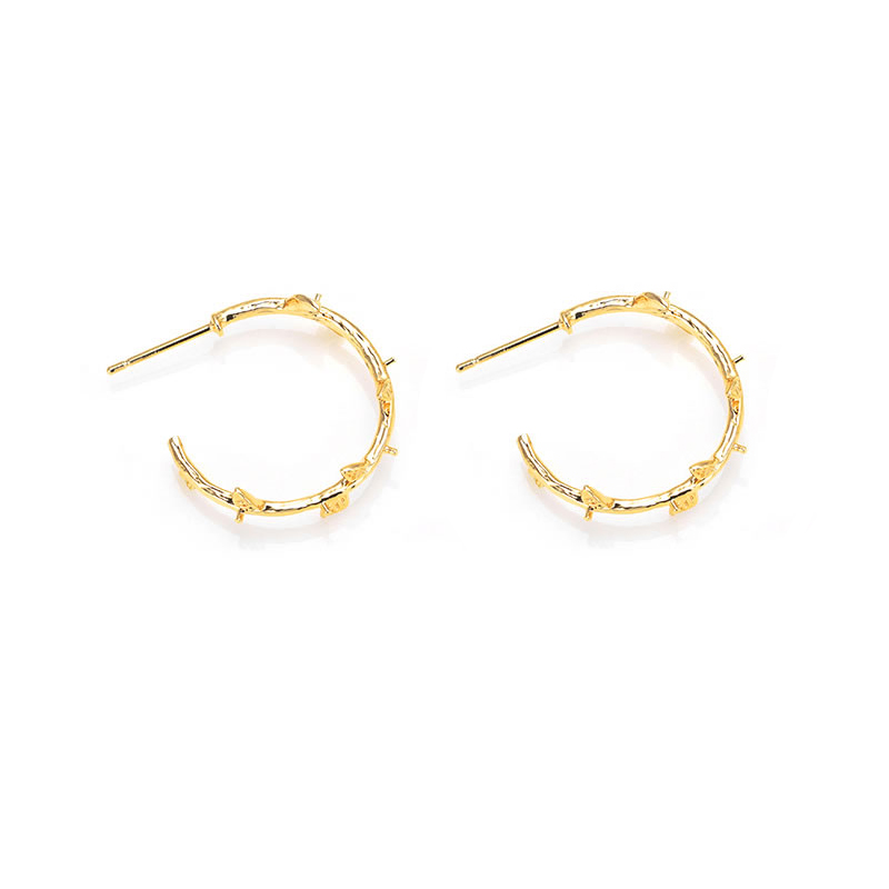 6PCS 18K Gold Color Brass with - Jewelry Making Earring Supplies avis et prix