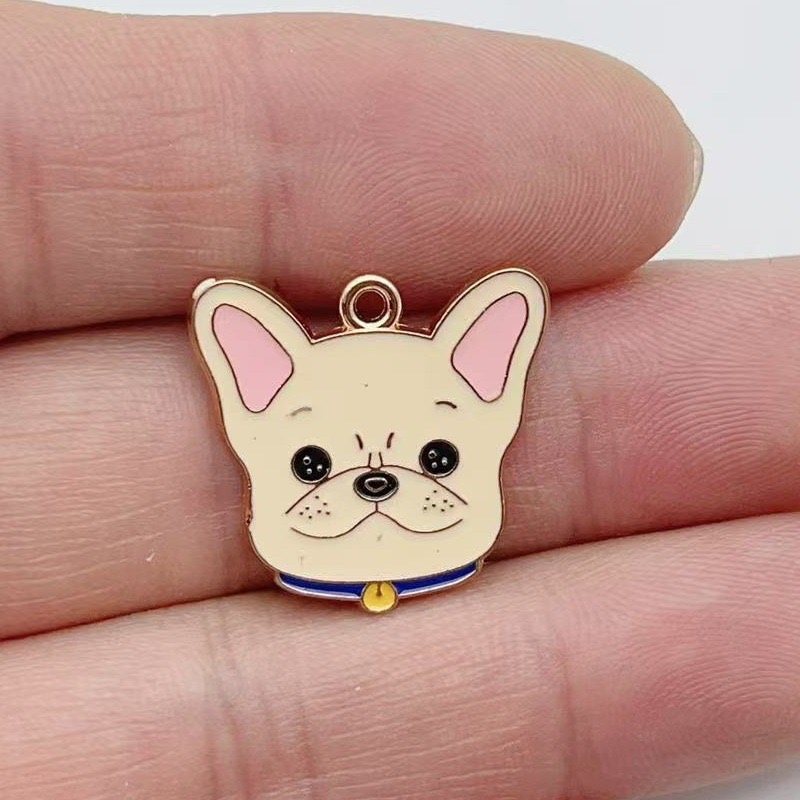 12pcs cartoon pet spotted dog  - Jewelry Making Jewelry avis et prix