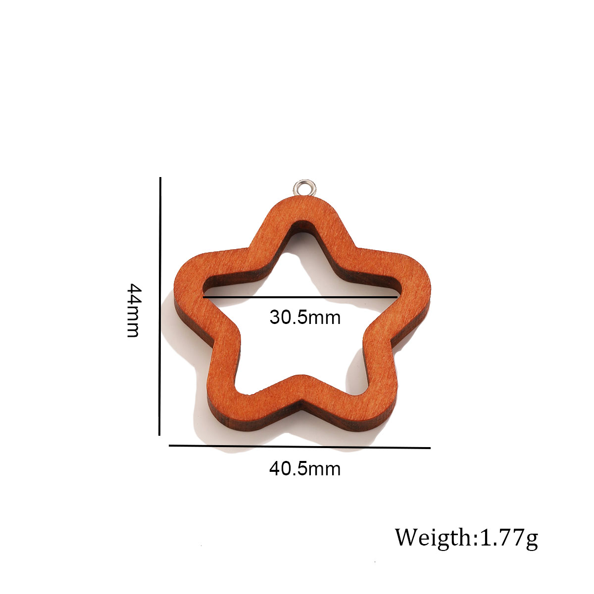 10PCS Triangle Rectangle Wood  - Jewelry Making With Resin avis et prix