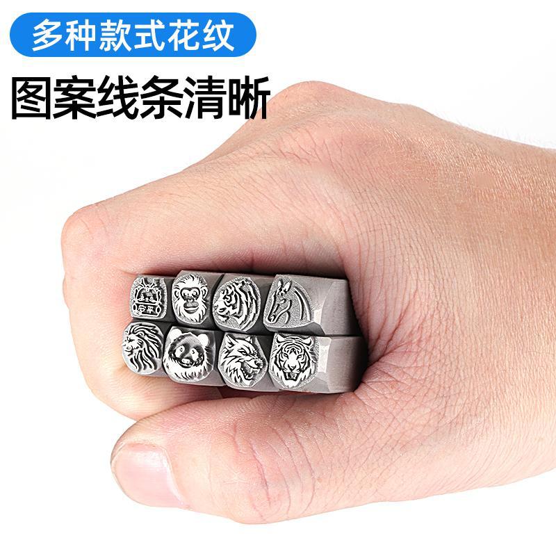 Lion-motif jewellery steel sta - Jewelry Making Hammer avis et prix