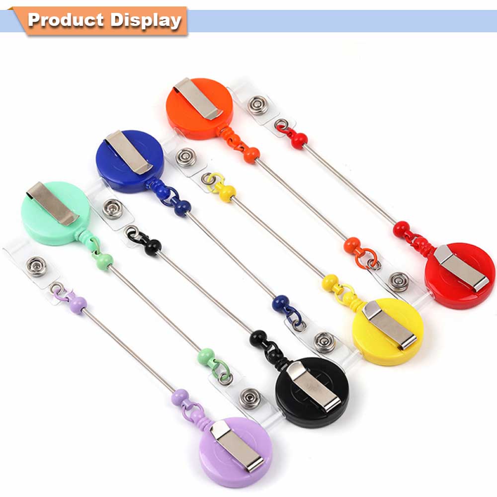 1-3 Pcs Beadable Badge Reels w - Jewelry Making Jewelry avis et prix