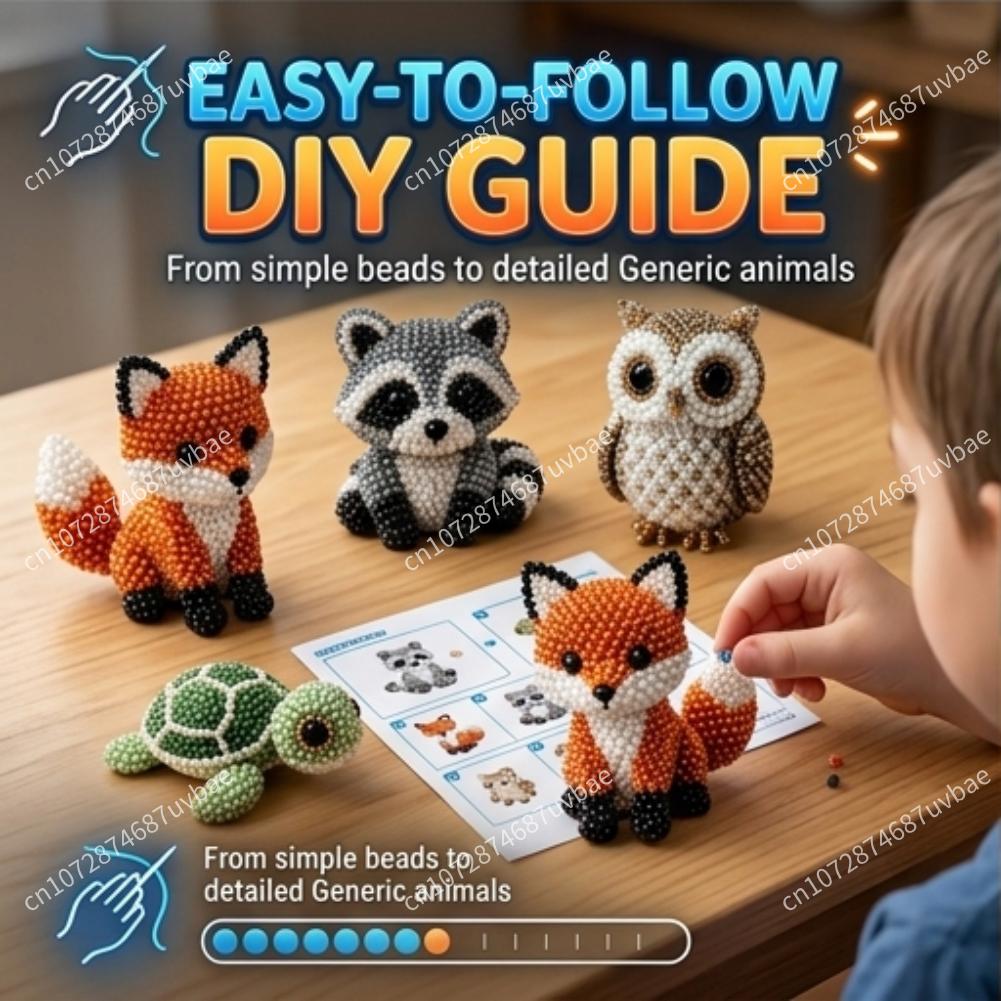 Educational DIY Animal Bead Se - Jewelry Making Kits For Kids avis et prix