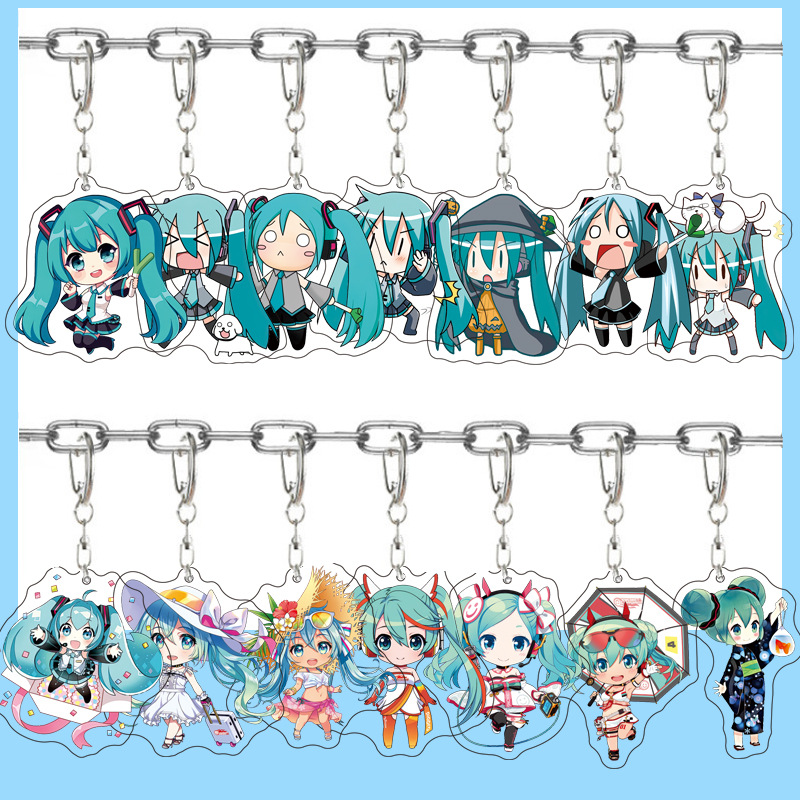 Hatsune Miku Anime Acrylic Cut - Jewelry Making Rings avis et prix