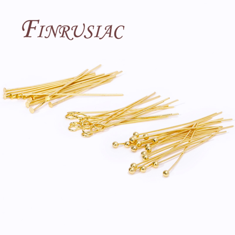 50Pcs 20-50mm Gold Plated Pins - Jewelry Making Looper Tool avis et prix