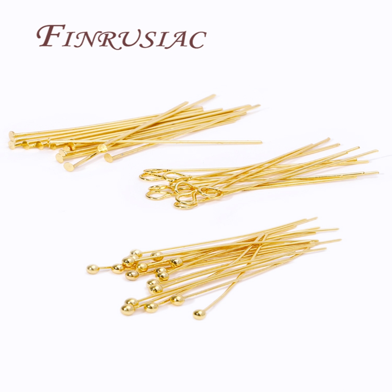 50Pcs 20-50mm Gold Plated Pins - Jewelry Making Looper Tool avis et prix