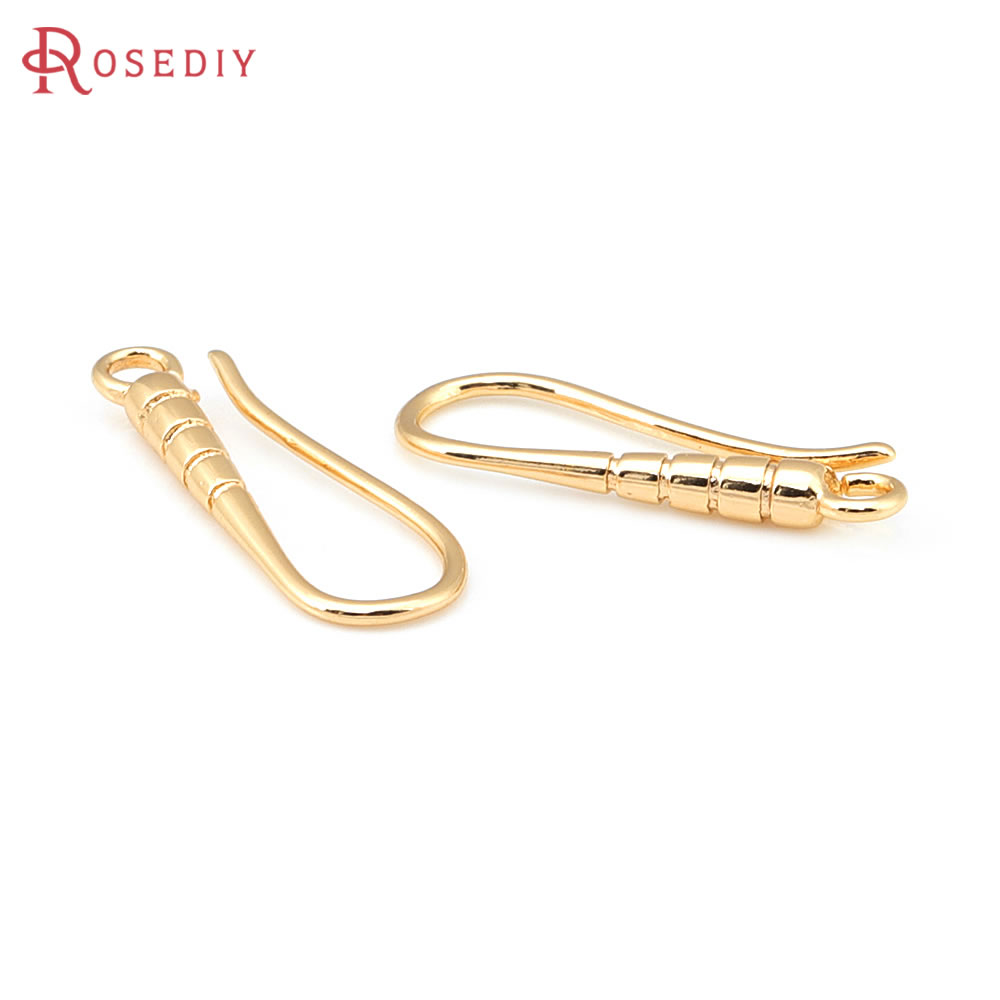 10PCS 19.5x7MM 18K Gold Color  - Jewelry Making Earring Supplies avis et prix
