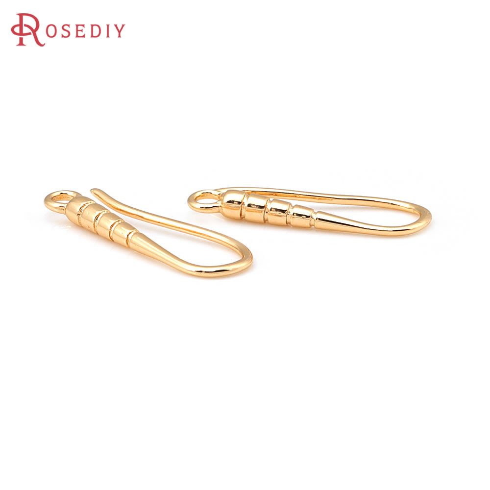 10PCS 19.5x7MM 18K Gold Color  - Jewelry Making Earring Supplies avis et prix