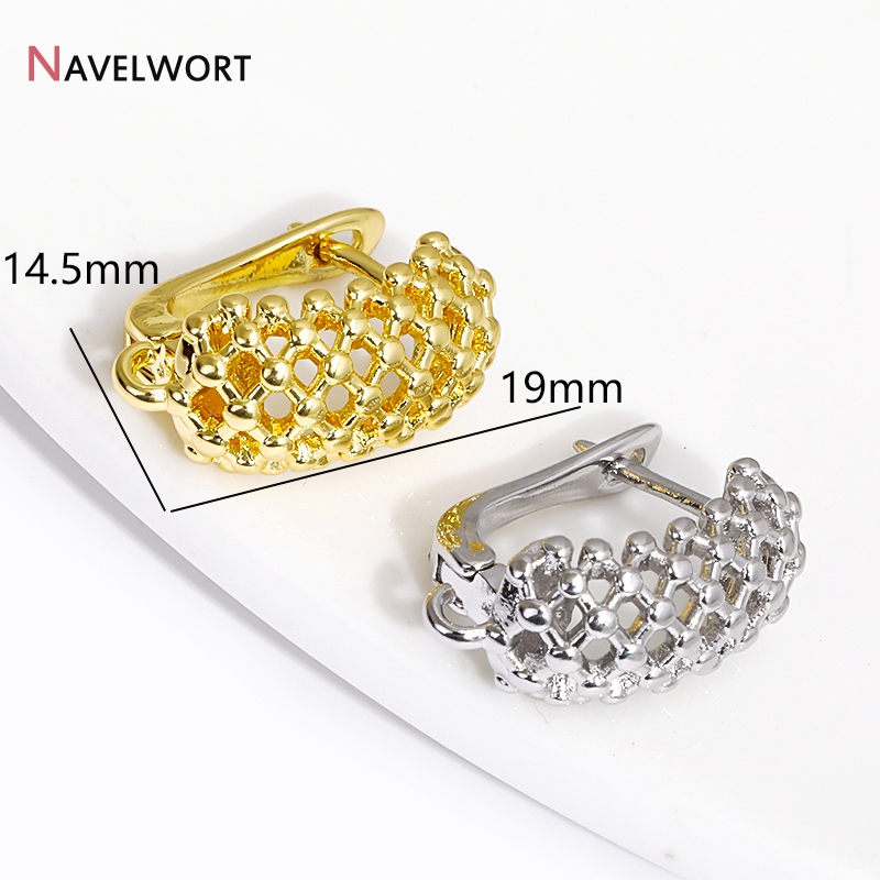 18K Gold Plated Brass  Hollow  - Jewelry Making Metal avis et prix