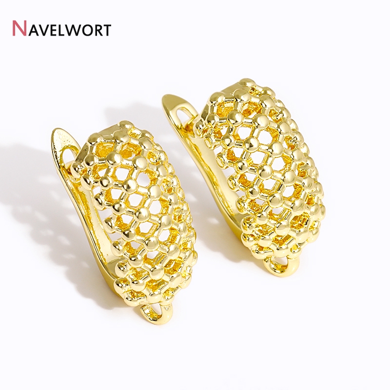 18K Gold Plated Brass  Hollow  - Jewelry Making Metal avis et prix