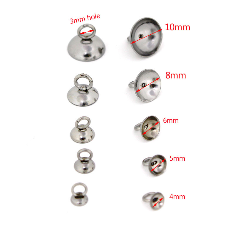 20Pcs 4/5/6/8/10mm Stainless S - Jewelry Making With Beads avis et prix