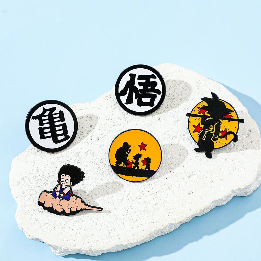 6 Pcs Hot Blooded Anime Brooch - Jewelry Making Jewelry avis et prix