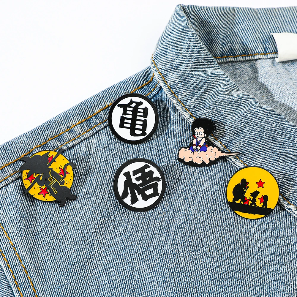 6 Pcs Hot Blooded Anime Brooch - Jewelry Making Jewelry avis et prix