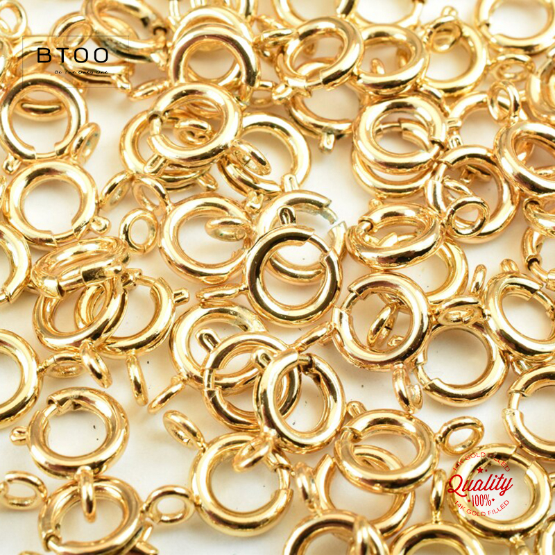 14K Gold Filled Spring Ring Cl - Jewelry Making Rings avis et prix