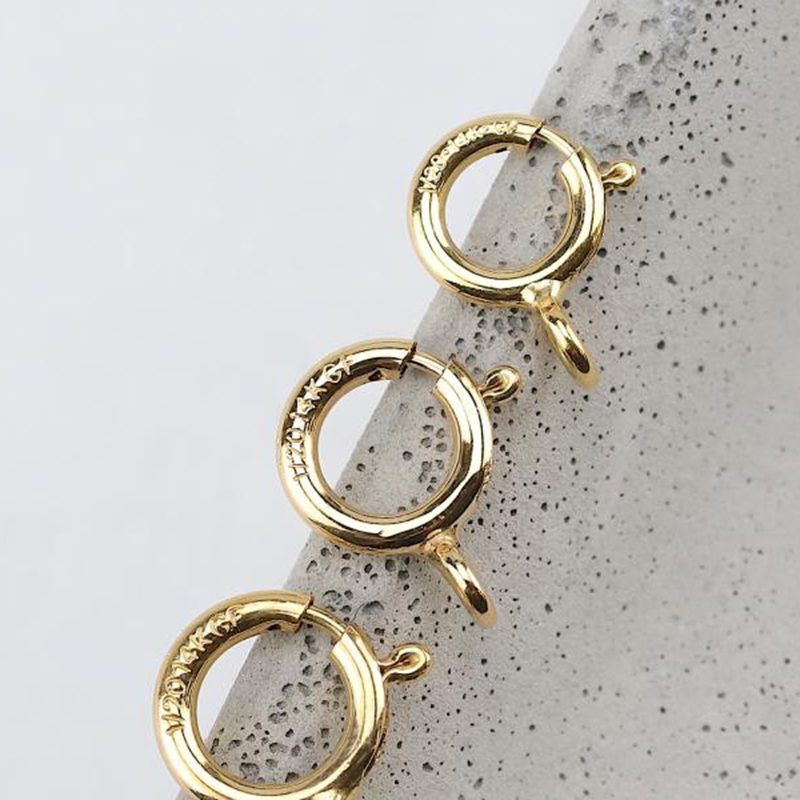 14K Gold Filled Spring Ring Cl - Jewelry Making Rings avis et prix