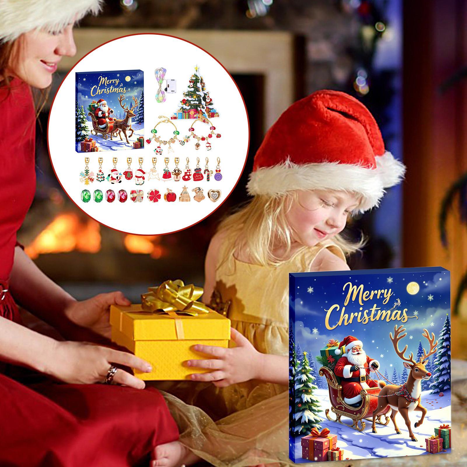 Calendar Advent Charm Christma - Jewelry Making Advent Calendar avis et prix