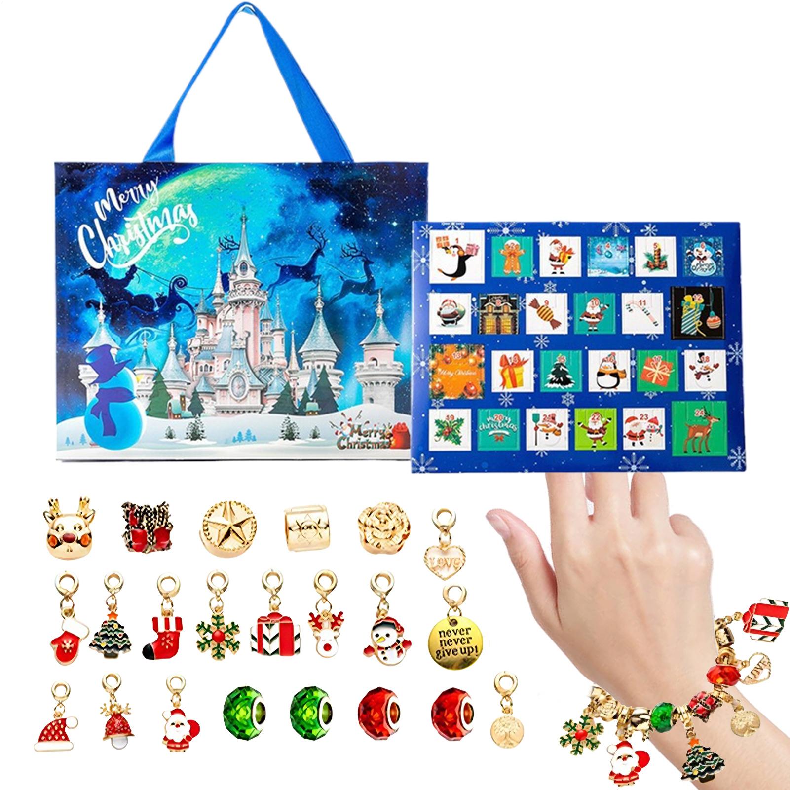 2025 Christmas Charm Bracelet  - Jewelry Making Advent Calendar avis et prix