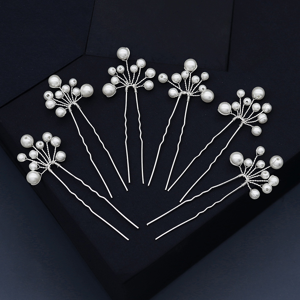 Vintage Pearl Flower Hairpin S - Jewelry Making With Beads avis et prix