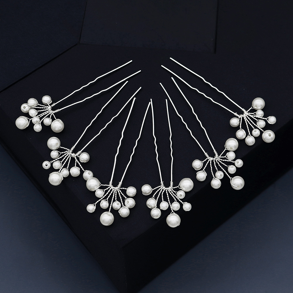 Vintage Pearl Flower Hairpin S - Jewelry Making With Beads avis et prix