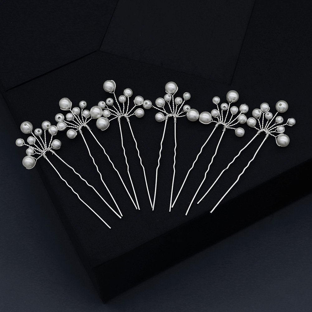 Vintage Pearl Flower Hairpin S - Jewelry Making With Beads avis et prix
