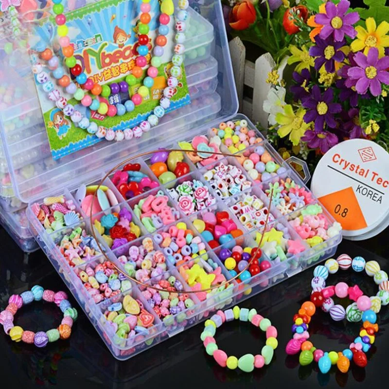 Girls DIY Bead Set Jewelry Mak - Jewelry Making Kits For Kids avis et prix